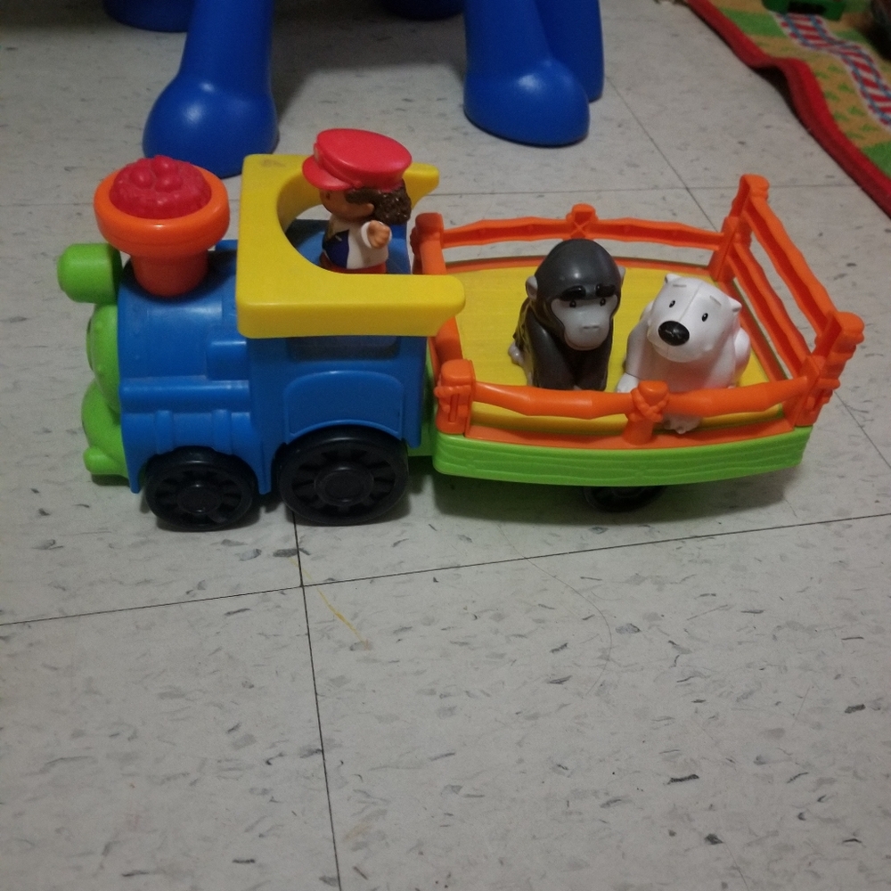 Little people choo choo zoo train